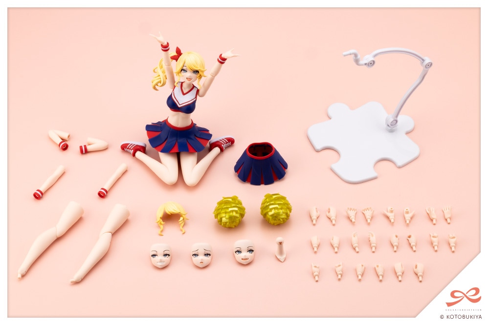 壽屋 一条星羅 創彩少女庭園 ドリーミングスタイル 特典背景 未使用 創彩少女庭園」より「一条 星羅【チアリーディング衣装