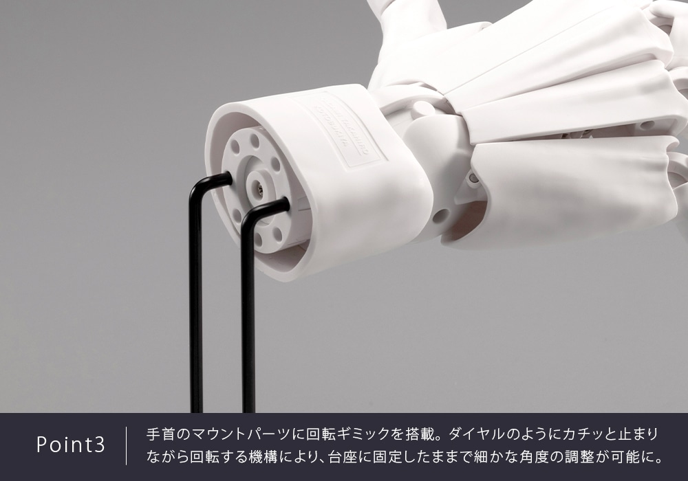 ARTIST SUPPORT ITEM �n���h���f��MEN'S/L -WHITE-