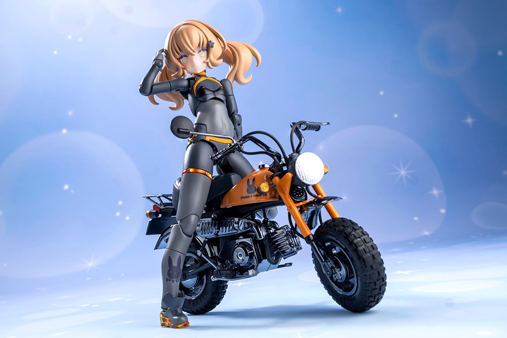 PUNI��MOFU ���[�V���O�g�D with Honda Z50J-1 �����L�[