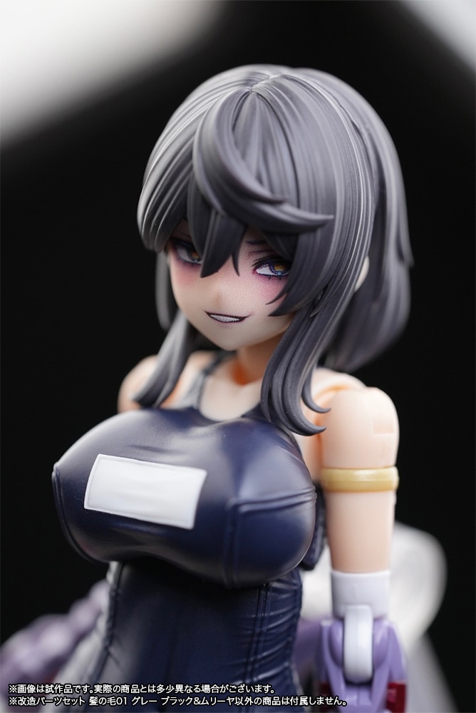 �݊��w�A&�t�F�C�X�Z�b�g �����p�[�c�Z�b�g ���̖�01 �O���[ �u���b�N&�����[��