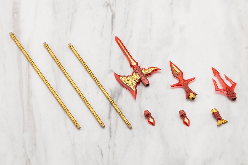 バーチュアスタイル11 ポールウェポンセット フレイムライトVer