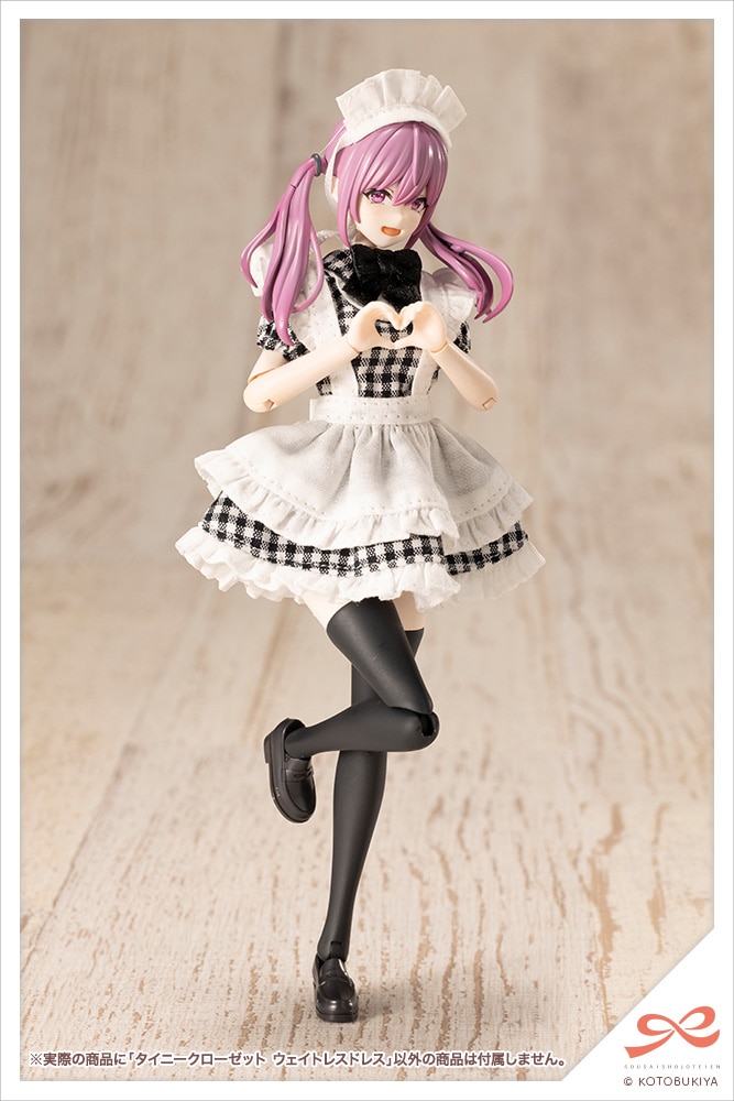 �^�C�j�[�N���[�[�b�g �E�F�C�g���X�h���X�yClassical Black�z