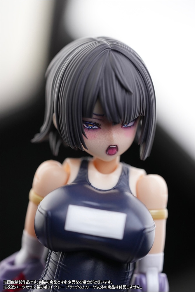 �݊��w�A&�t�F�C�X�Z�b�g �����p�[�c�Z�b�g ���̖�01 �O���[ �u���b�N&�����[��