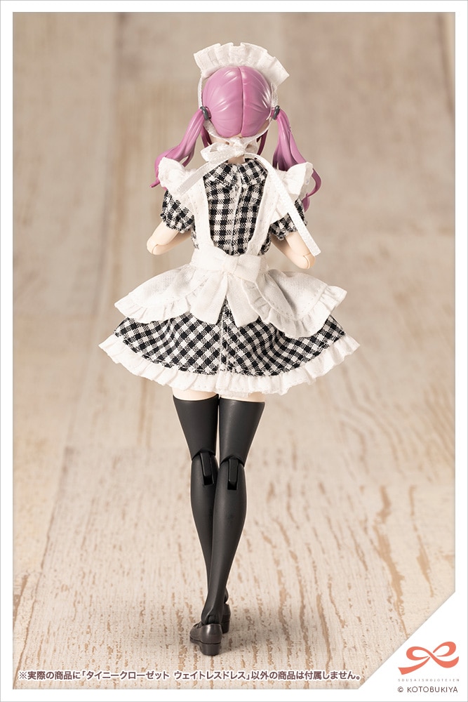 �^�C�j�[�N���[�[�b�g �E�F�C�g���X�h���X�yClassical Black�z