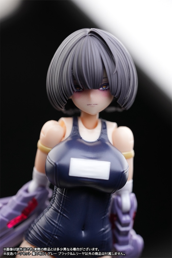 �݊��w�A&�t�F�C�X�Z�b�g �����p�[�c�Z�b�g ���̖�01 �O���[ �u���b�N&�����[��