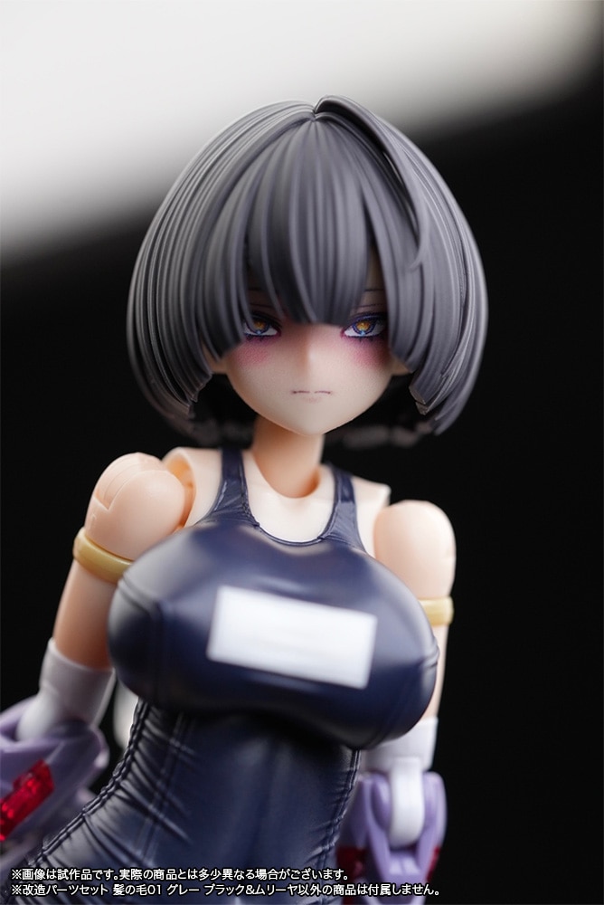 �݊��w�A&�t�F�C�X�Z�b�g �����p�[�c�Z�b�g ���̖�01 �O���[ �u���b�N&�����[��