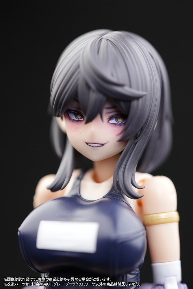 �݊��w�A&�t�F�C�X�Z�b�g �����p�[�c�Z�b�g ���̖�01 �O���[ �u���b�N&�����[��