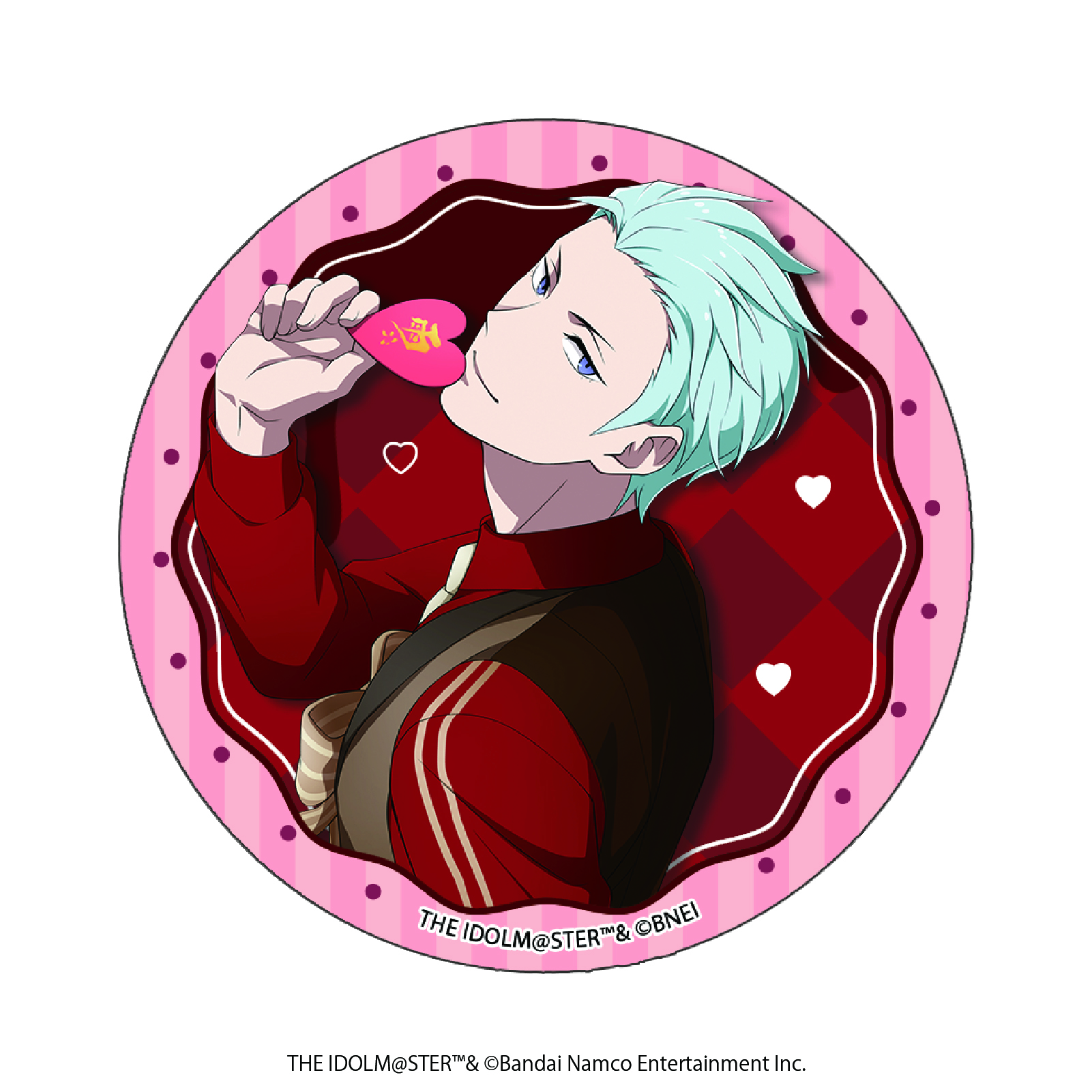 �A�C�h���}�X�^�[ SideM �ʃo�b�W ���V�t �J�F �o�����^�C�����C�u2022