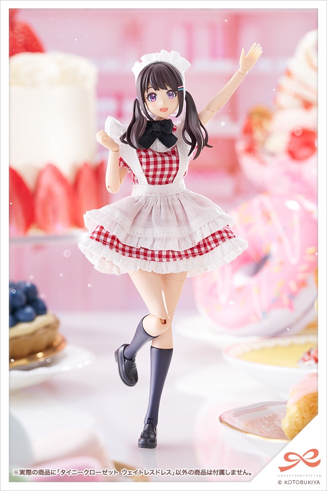 �^�C�j�[�N���[�[�b�g �E�F�C�g���X�h���X�yCheer Red�z