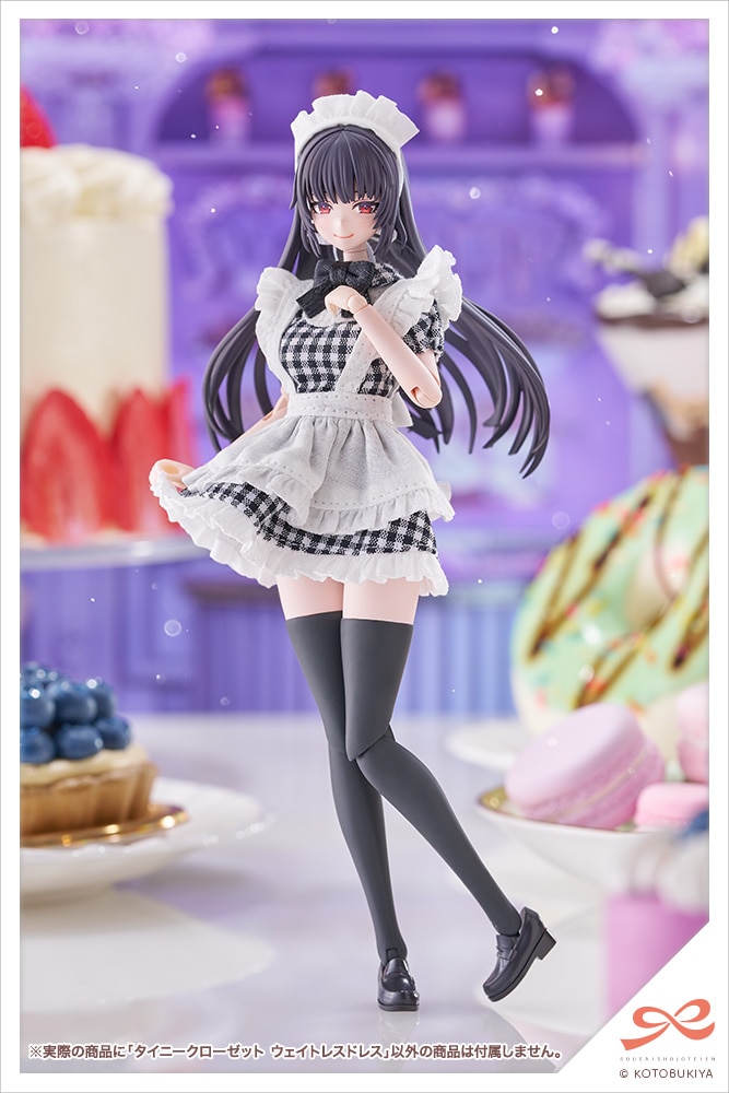 �^�C�j�[�N���[�[�b�g �E�F�C�g���X�h���X�yClassical Black�z