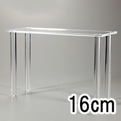 アクリルテーブル【長方形／高さ16cm】