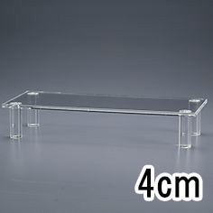 アクリルテーブル【長方形／高さ4cm】
