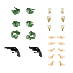 ���g���A�[�����[[LA-OP15]�n�ʏ����뉀�p�^�N�e�B�J���O���[�u2 ���{���o�[�Z�b�g(�O���[��)