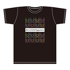 コトブキヤオンラインショップフレームアームズ ガール 充電くんtシャツ 黒 黒 グッズ その他雑貨