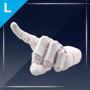 ARTIST SUPPORT ITEM �n���h���f��MEN'S/L -WHITE-