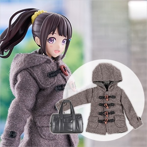 �^�C�j�[�N���[�[�b�g �X�N�[���R�[�g�yCharcoal Brown�z